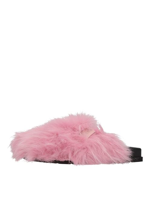 Synthetic fur mules MSGM | 3542MDS192 883 12ROSA